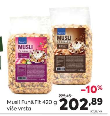 Musli Fun&Fit 420 g