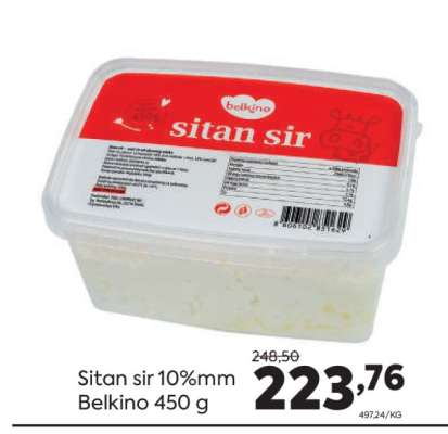 Sitan sir 10%mm Belkino 450 g