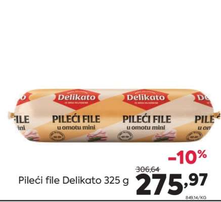 Pileći file Delikato 325 g