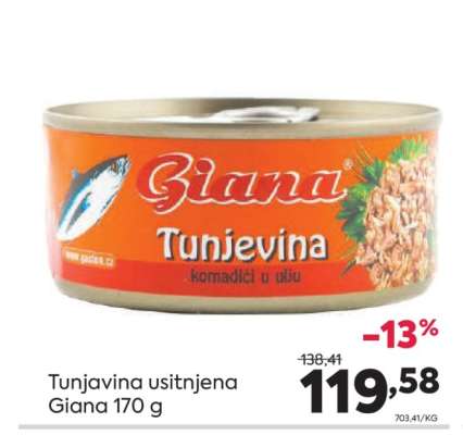Tunjavina usitnjena