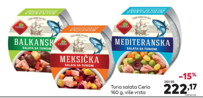 Tuna salata Cerio