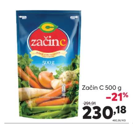 Začin C 500 g