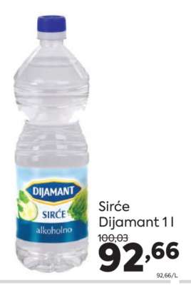 Sirće Dijamant 1l