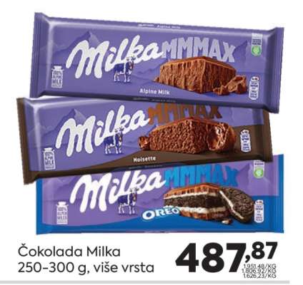 Čokolada Milka