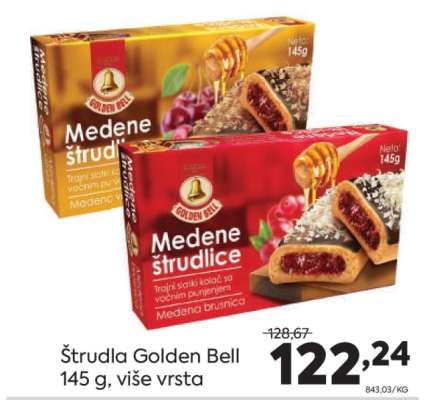 Štrudla Golden Bell