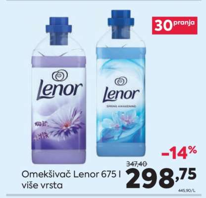 Omekšivač Lenor 675 l