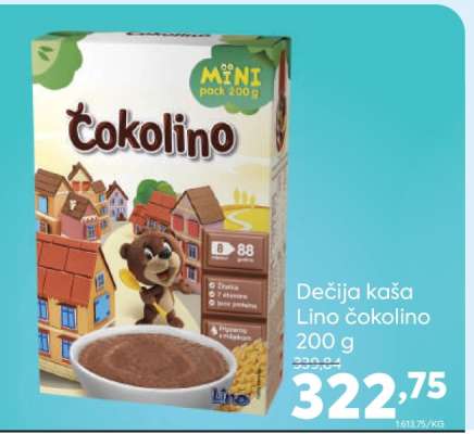 Dečija kaša Lino čokolino 200 g