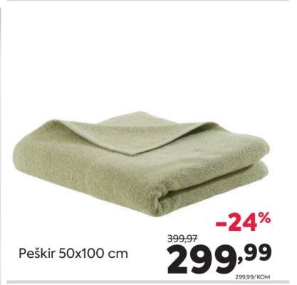 Peškir 50x100 cm