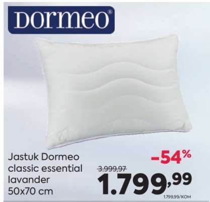 Jastuk Dormeo classic essential lavander