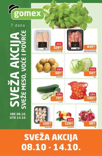 Gomex katalog - 08.10.2025 - 14.10.2025.