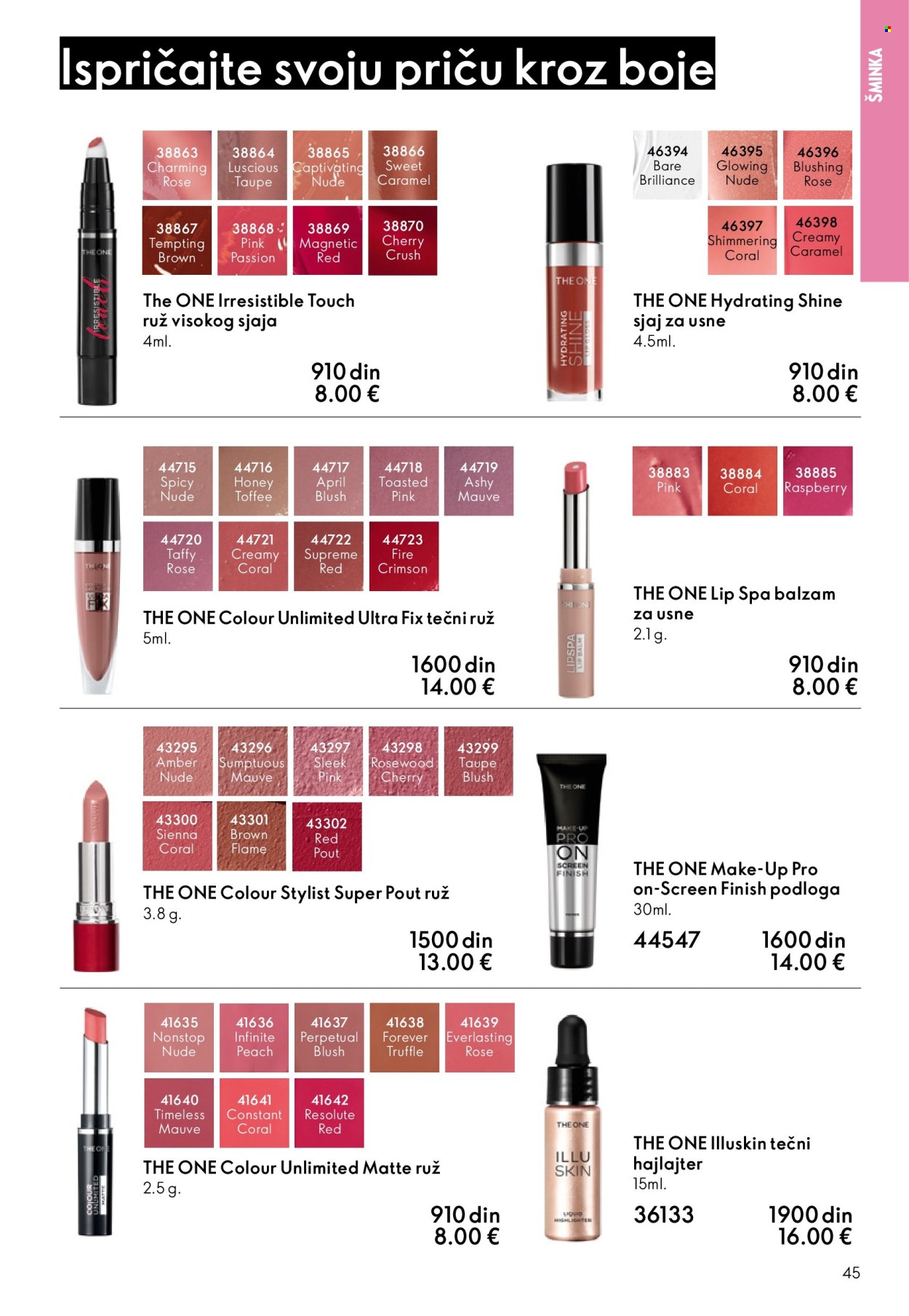 Oriflame katalog - 08.10.2025 - 28.10.2025. Stranica 45