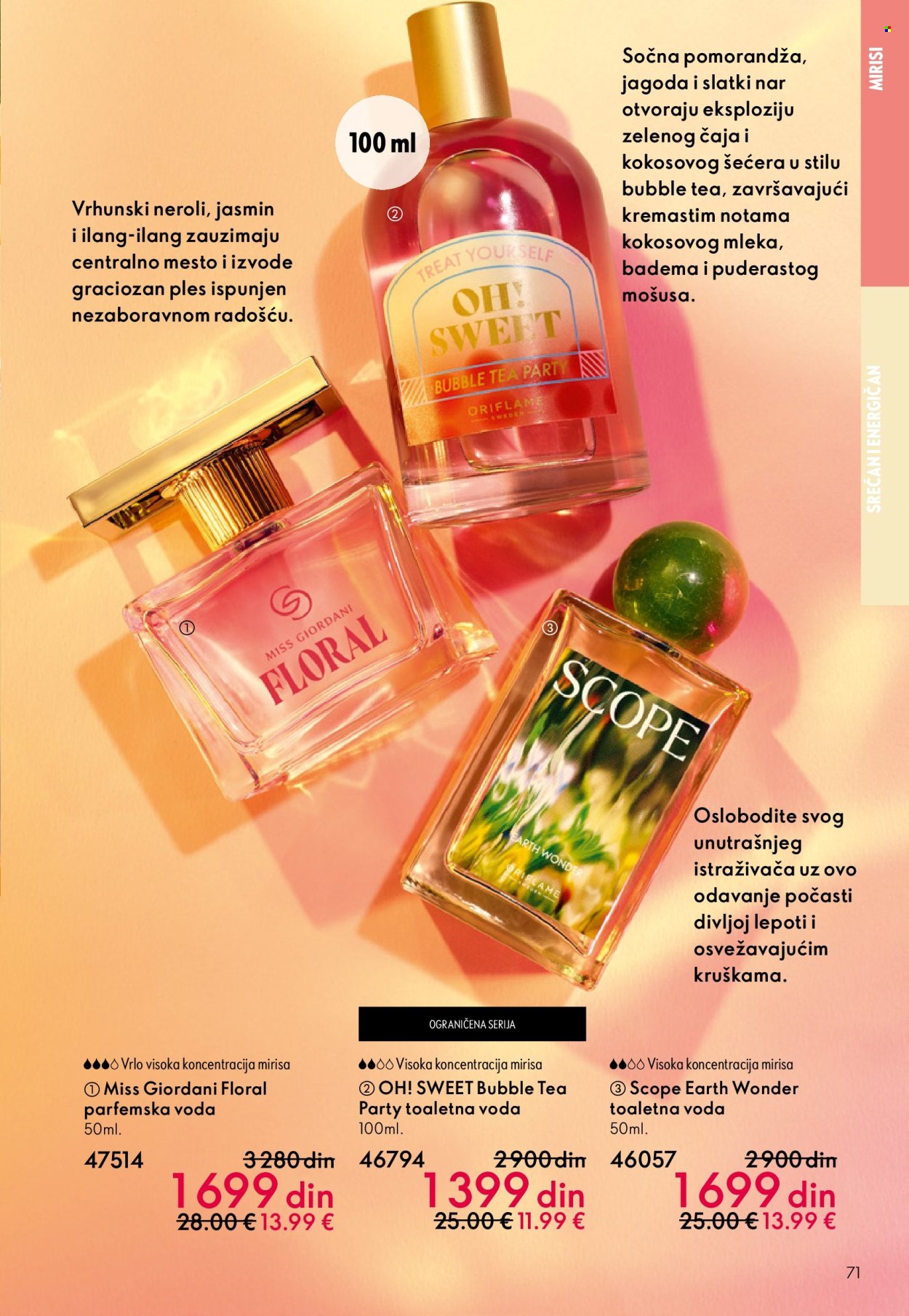 Oriflame katalog - 08.10.2025 - 28.10.2025. Stranica 71