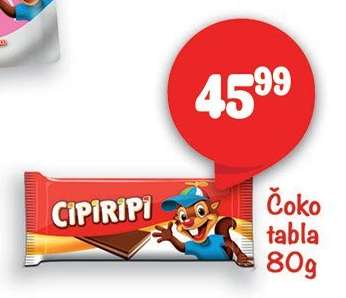 Cipiripi Čoko tabla