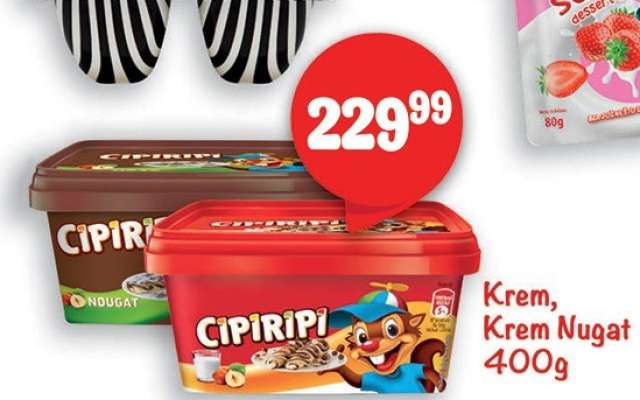 Cipiripi Krem Nugat