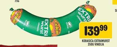 Kobasica Extrawurst 350g Vindija