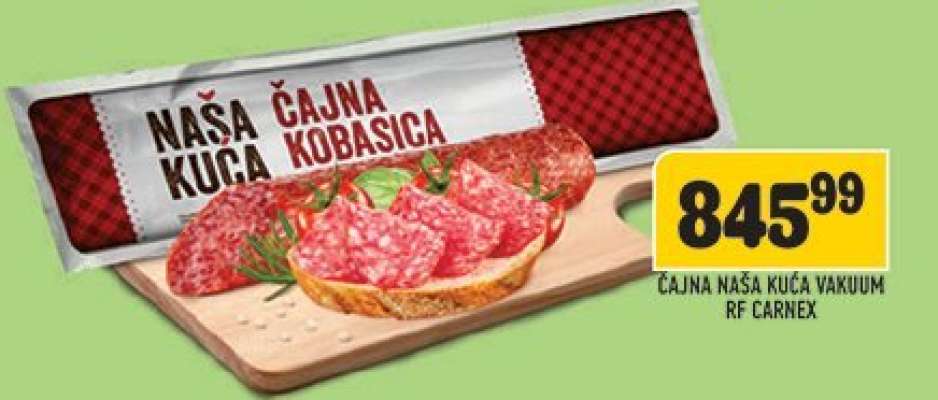 ČAJNA NAŠA KUĆA VAKUUM RF CARNEX