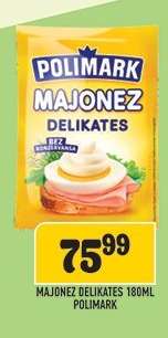 Majonez Delikates 180ml Polimark