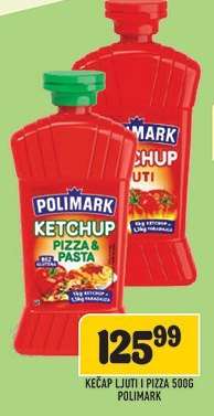 Polimark Ketchup Pizza & Pasta 500g
