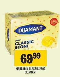 Margarín Classic 250g Dijamant