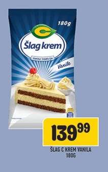 Šlag C Krem Vanila