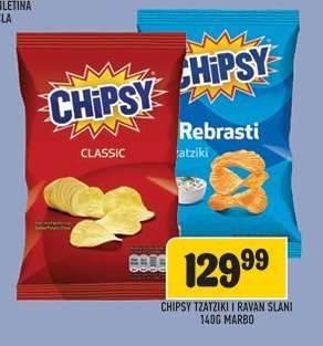 Chipsy Tzatziki i Ravan Slani
