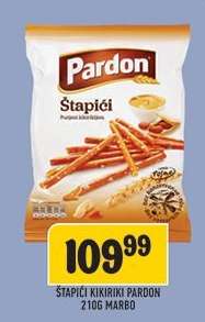 Štapići Kikiriki Pardon 210g Marbo