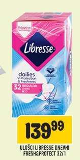 ULOŠCI LIBRESSE DNEVNI FRESH&PROTECT 32/1