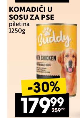 KOMADIĆI U SOSU ZA PSE