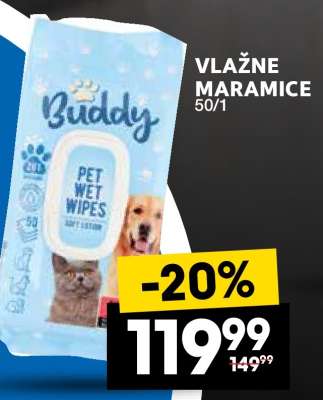 Vlažne maramice 50/1