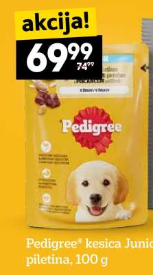 Pedigree® kesica Junior, piletina, 100 g
