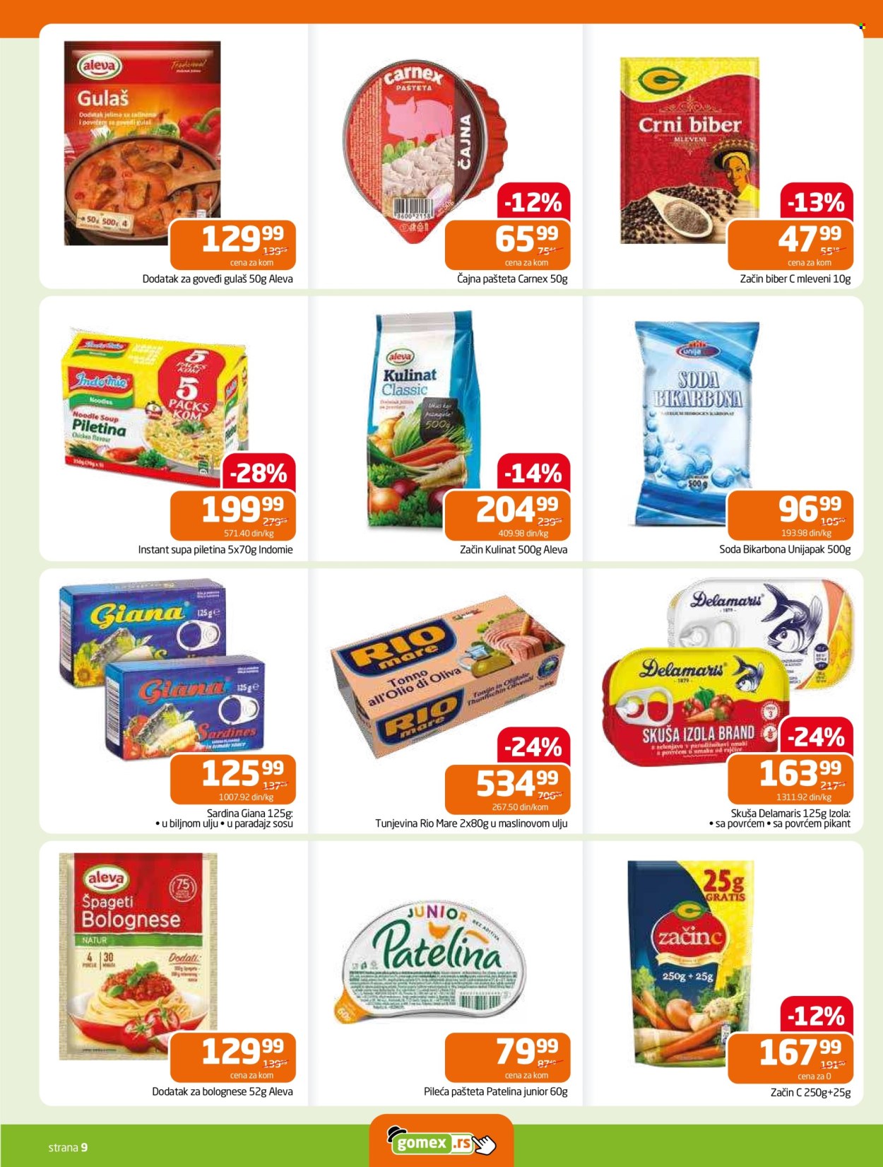 Gomex katalog - 08.10.2025 - 21.10.2025. Stranica 9