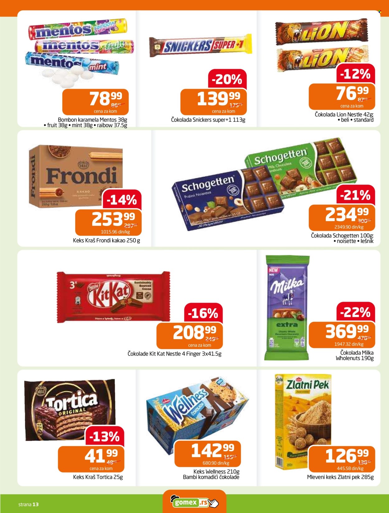 Gomex katalog - 08.10.2025 - 21.10.2025. Stranica 13