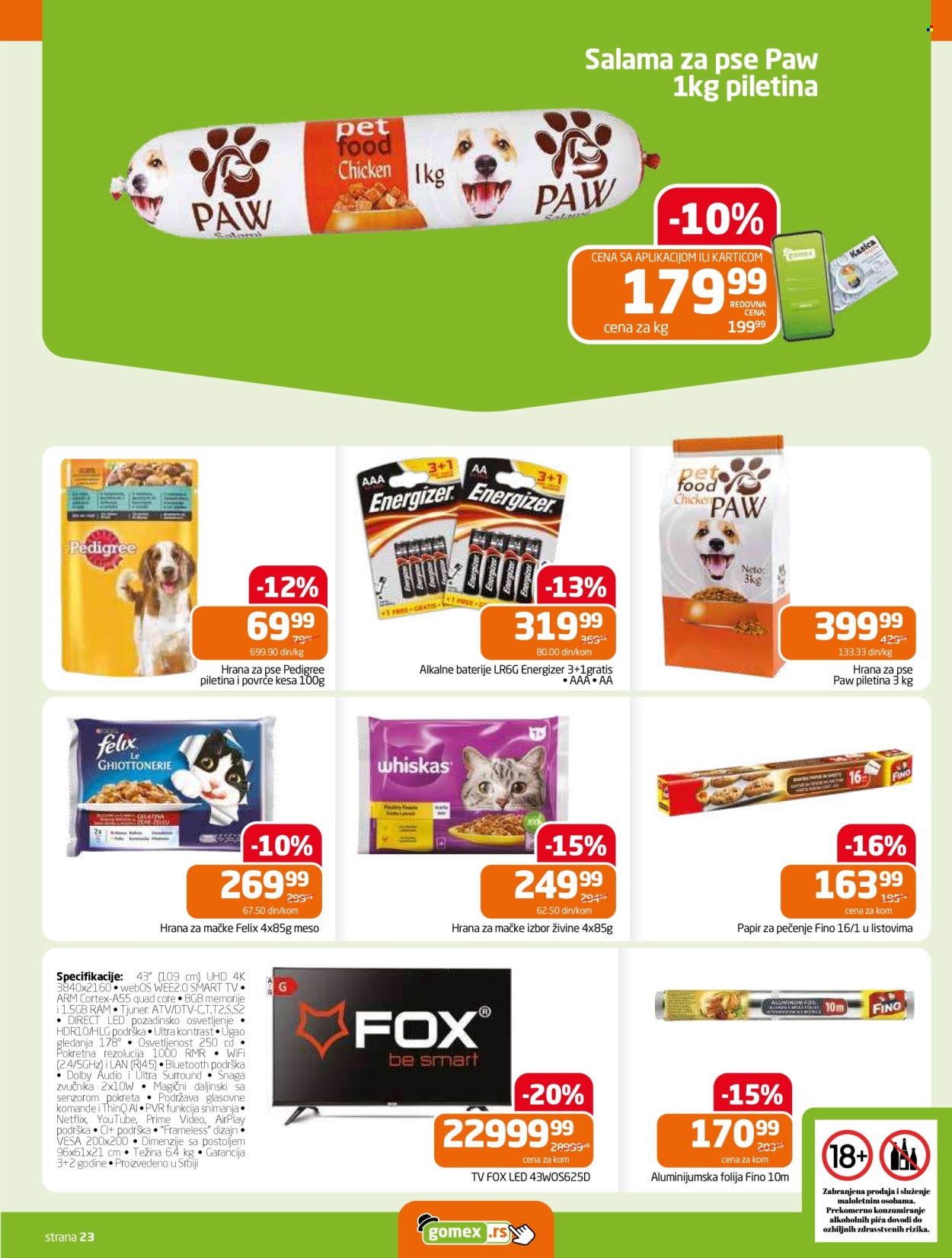 Gomex katalog - 08.10.2025 - 21.10.2025. Stranica 23