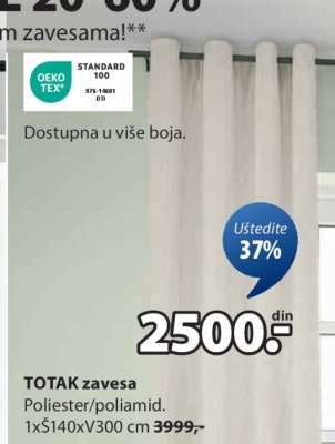 TOTAK ZAVESA