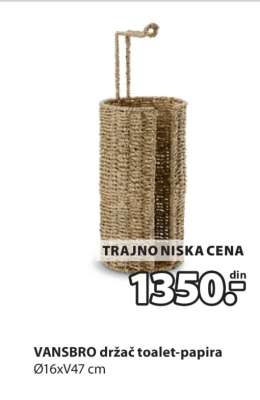 VANSBRO držač toalet-papira