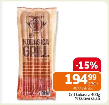 Grill kobasica 400g Mrkšićevi salaši