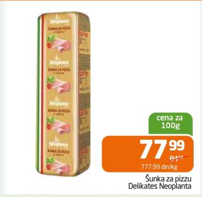Šunka za pizzu Delikates Neoplanta