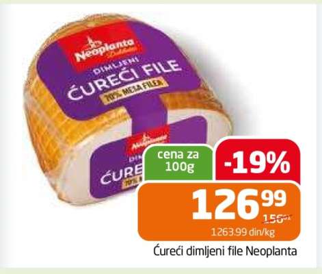 Ćureći dimljeni file Neoplanta