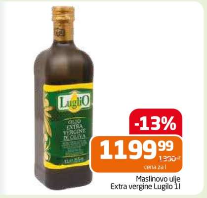 Maslinovo ulje extra vergine LugliO 1l
