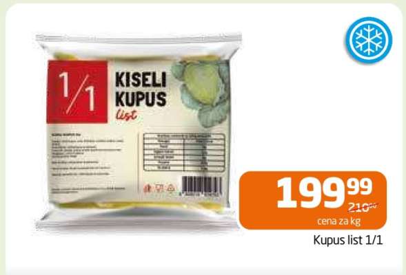 Kupus list 1/1