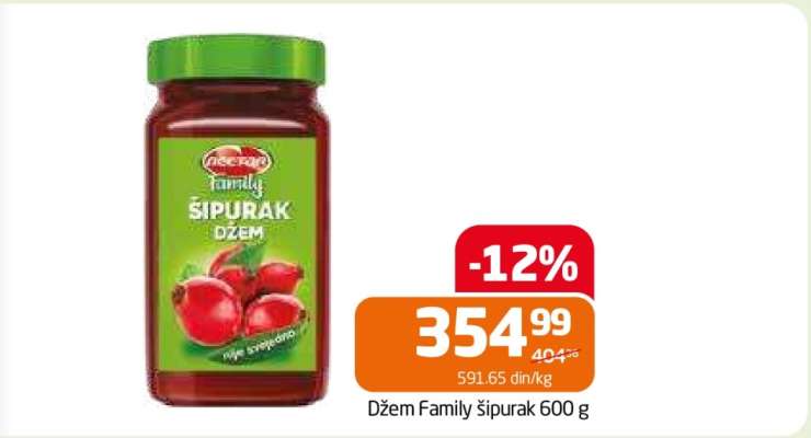 Džem Family Šipurak 600 g