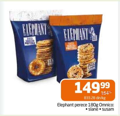 Elephant perece 180g Omnico