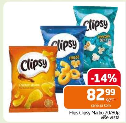Flips Clipsy Marbo 70/80g