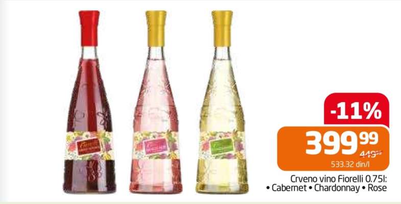 Crveno vino Fiorelli 0.75l