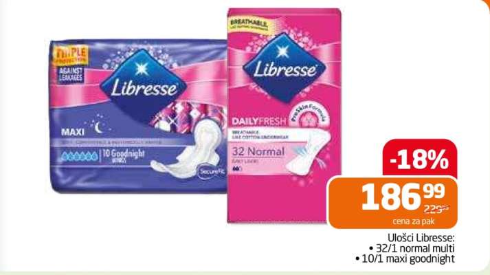 Ulošci Libresse
