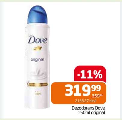 Dezodorans Dove 150ml original