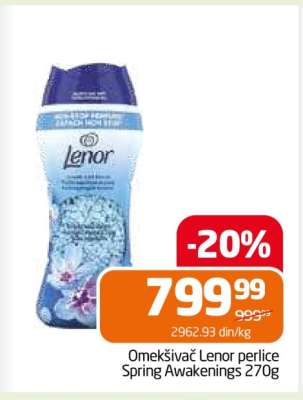 Omekšivač Lenor perlice Spring Awakenings 270g