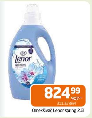 Omekšivač Lenor spring 2.6l
