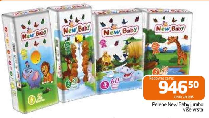 Pelene New Baby jumbo