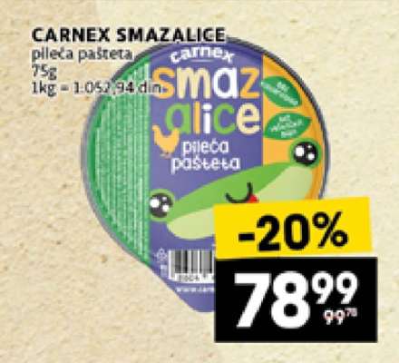 CARNEX SMAZALICE